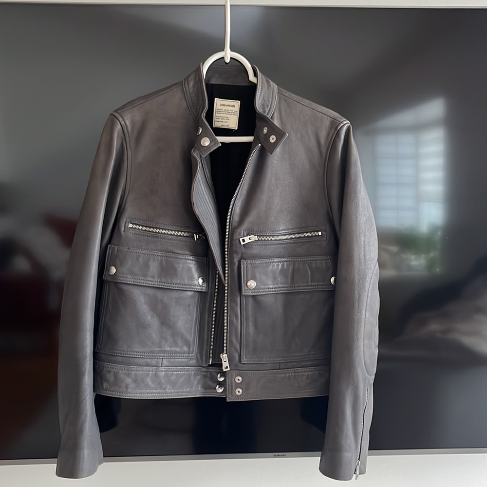 Zadig & Voltaire Love Cuir Leather Jacket